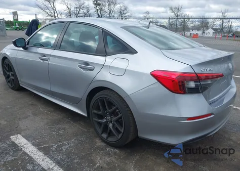 2022 Honda Civic Sport z USA, uszkodzony, nr VIN 2HGFE2F53NH557242